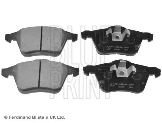 Комплект тормозных колодок, диско ADM54287 BLUE PRINT
