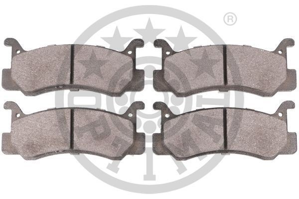 Комплект тормозных колодок, диско 9438 OPTIMAL