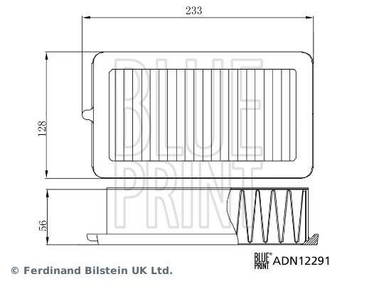 Главный тормозной цилиндр ADN15119 BLUE PRINT