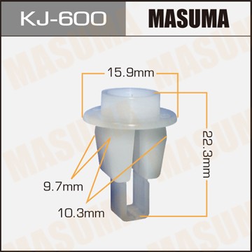 Клипса крепежная KJ600 MASUMA