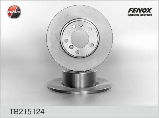 Диск тормозной TB215124 FENOX