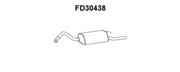 Глушитель выхлопных газов конечный FD30438 VENEPORTE