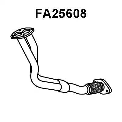 Выпускной трубопровод FA25608 VENEPORTE