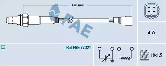 Лямбда-зонд 77331 FAE