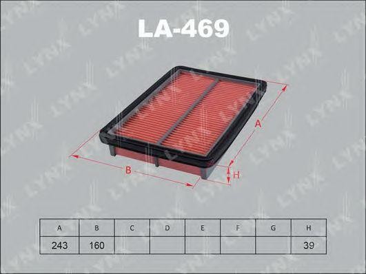 Фильтр воздушный LA-469 LYNXAUTO