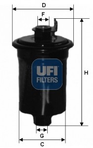 Топливный фильтр 31.603.00 UFI
