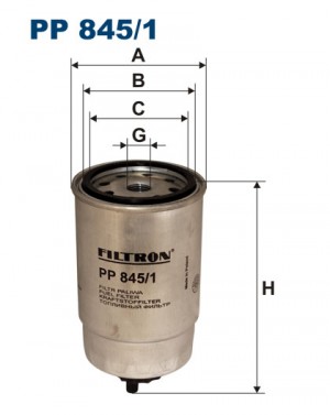 Фильтр топливный PP8451 FILTRON