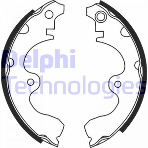 Комплект тормозных колодок LS1638 DELPHI