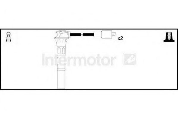 Ккомплект проводов зажигания 73689 STANDARD