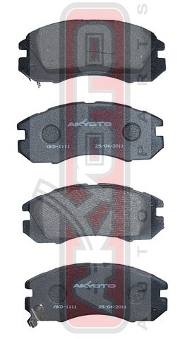 Колодки тормозные дисковые AKD-1111 AKYOTO