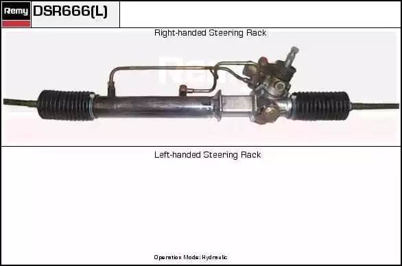 Рулевой механизм DSR666L DELCO REMY