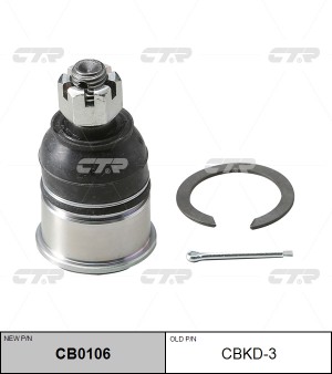 Опора шаровая подвески CBKD-3 CTR