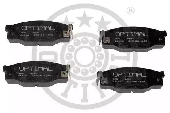 Комплект тормозных колодок, диско 9403 OPTIMAL