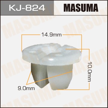 Клипса крепежная KJ824 MASUMA