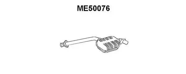 Предглушитель выхлопных газов ME50076 VENEPORTE