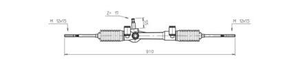 Рулевой механизм DSR363L DELCO REMY