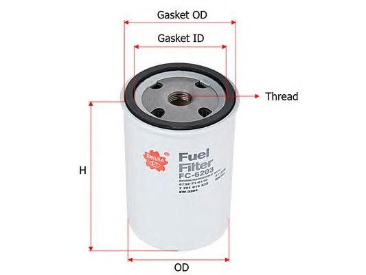 Фильтр топливный FC6203 SAKURA