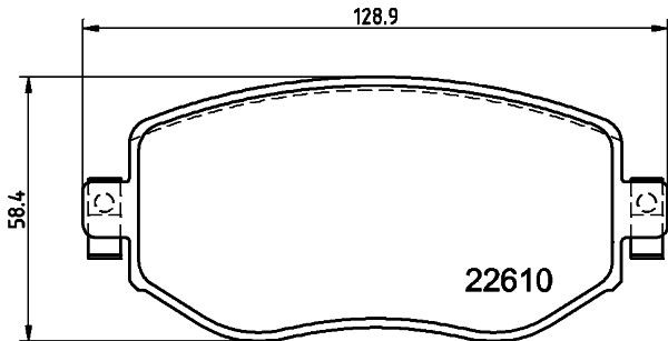 Конденсатор, кондиционер 8FC 351 303-751 HELLA