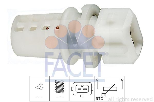 Датчик, положение дроссельной заслонки 105007 FACET
