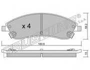 Комплект тормозных колодок 7150 TRUSTING