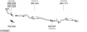 Катализатор 099331 BOSAL