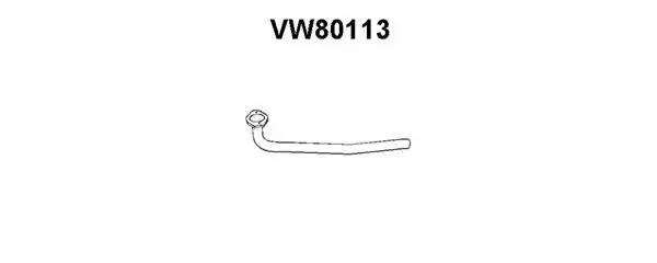 Выпускной трубопровод VW80113 VENEPORTE