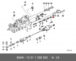 Покрышка 13 51 1 288 585 BMW