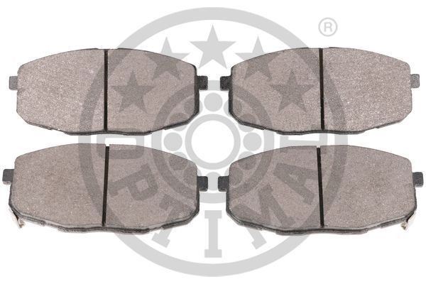 Комплект тормозных колодок, диско 12135 OPTIMAL