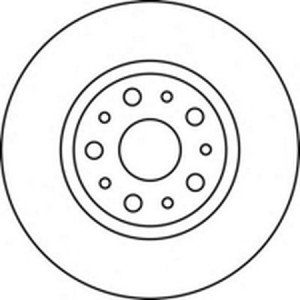 Тормозной диск 562214B BENDIX JURID