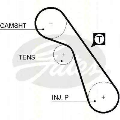 Комплект ремня ГРМ 864716013 TRISCAN