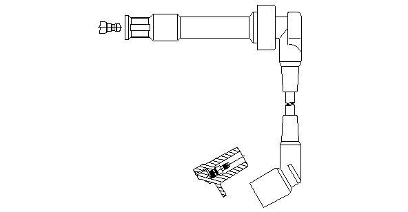 Провод зажигания 176/75 BREMI