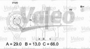 Генератор 436542 VALEO PHC