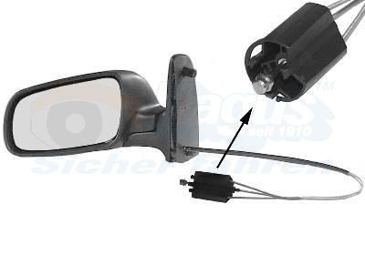 Наружное зеркало 5878804 VAN WEZEL