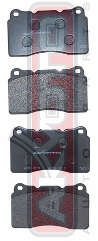 Колодки тормозные дисковые AKDC-0150 AKYOTO