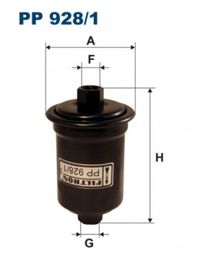 Фильтр топливный PP9281 FILTRON