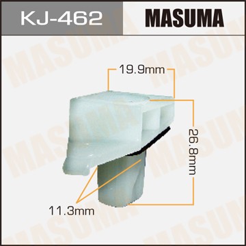 Клипса крепежная KJ462 MASUMA