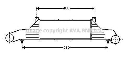 Интеркулер MS4295 AVA