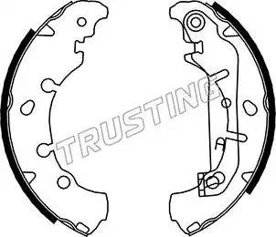 Комплект тормозных колодок 040.149 TRUSTING