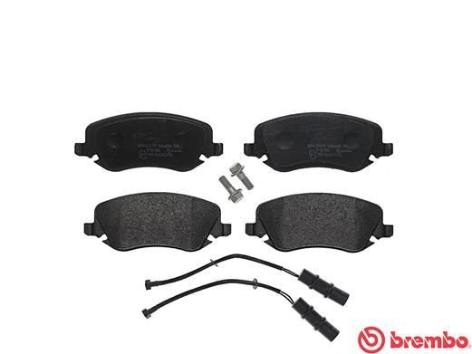 Комплект тормозных колодок, диско P23088 BREMBO