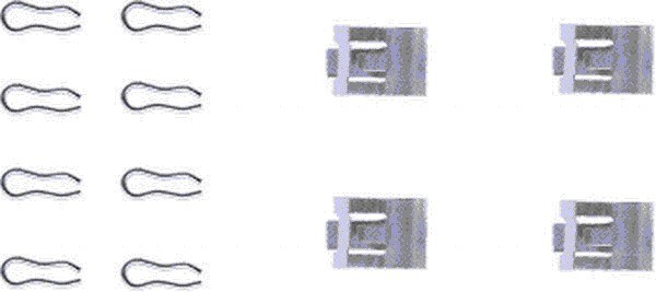 Комплектующие, колодки дискового тормоза 82027000 TEXTAR