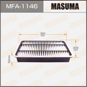 Фильтр воздушный MFA1146 MASUMA