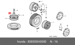 Деталь 83850SH3000 HONDA