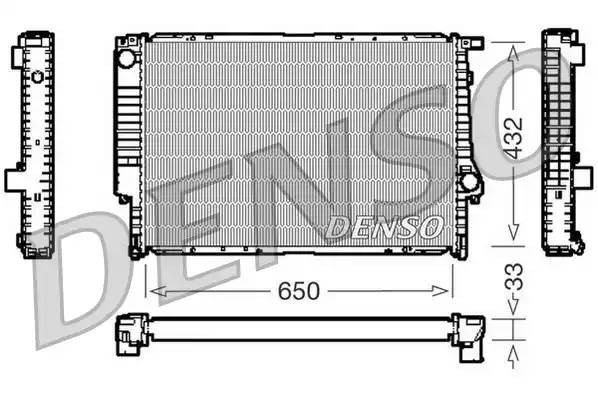 Радиатор, охлаждение двигател DRM05066 DENSO