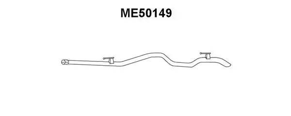 Выпускной трубопровод ME50149 VENEPORTE
