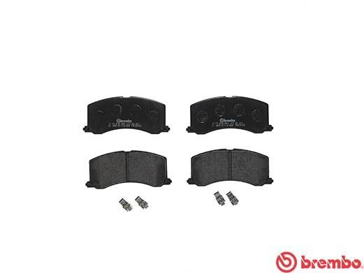 Комплект тормозных колодок, диско P79010 BREMBO