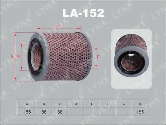 Фильтр воздушный LA-152 LYNXAUTO