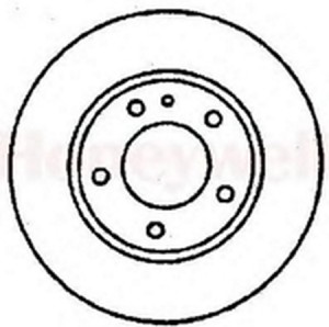 Тормозной диск 561176B BENDIX JURID