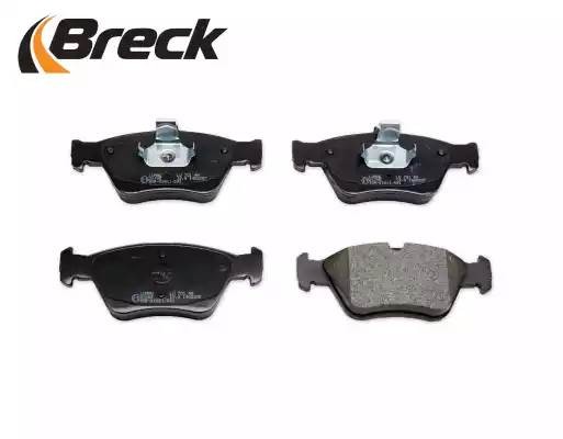 Комплект тормозных колодок, диско 216640070120 BRECK