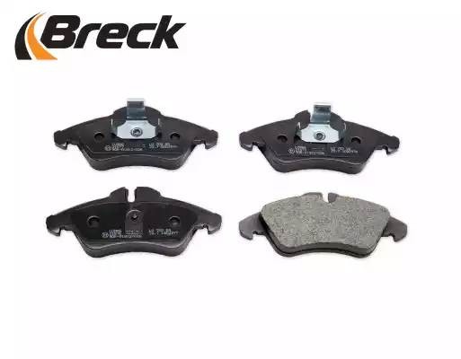 Комплект тормозных колодок, диско 215760070310 BRECK