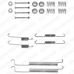 Комплектующие, тормозная колодка LY1231 DELPHI